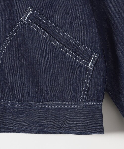 Lee(リー)の「Lee: ジップ アップ シャツ ジャケット(その他アウター・レディース・ネイビー・ONE SIZE)」の7枚目の写真