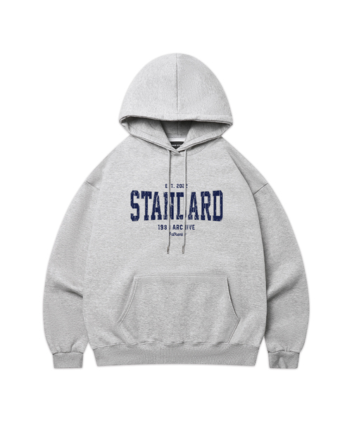 1989STANDARD(1989スタンダード)の「CRACK STANDARD フードパーカー (STHSTD-0257)(パーカー・メンズ・ブラック/ネイビー/バーガンディー/ライトグレー/ダークグレー/オートミール・X-LARGE/MEDIUM/LARGE)」の3枚目の写真