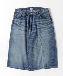 GOLD（ゴールド）の「GOLD / ゴールド：RECYCLED SUVIN COTTON YARN 11.5oz DENIM 5POCKET WIDE SHORTS VINTAGE WASHED：26A-GL52633H[MUS]（デニムパンツ）」