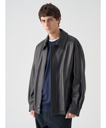 JOHN SMEDLEY（ジョンスメドレー）の「ラムレザーショートブルゾン（その他アウター）」