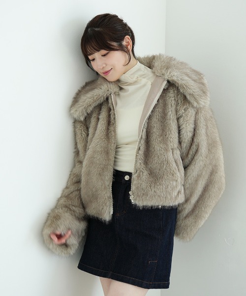 Nulli（ヌリ）の「ダブルサイドスリットスカート（デニムスカート・レディース・ダークインディゴブルー・LARGE/MEDIUM/SMALL）」の9枚目の写真