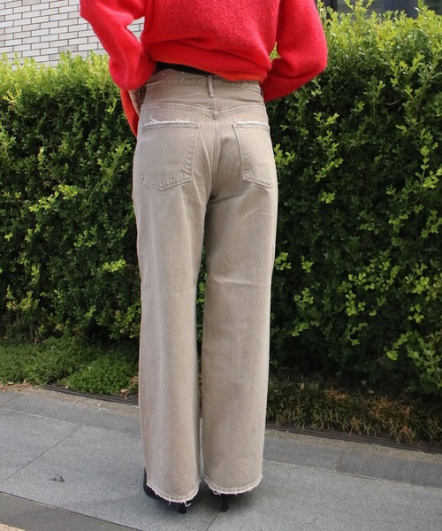 Scrap Book(スクラップブック)の「【upper hights】THE GARNET(デニムパンツ・レディース・グレー/ブルー・24/23)」の4枚目の写真
