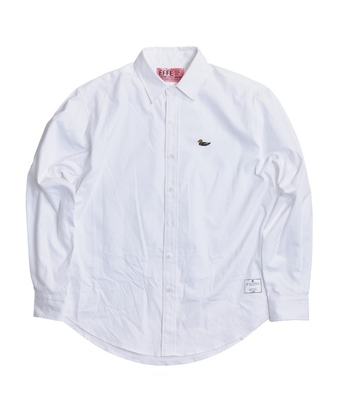 EFFECTEN（エフェクテン）の「【EFFECTEN】Camo duck shirts（シャツ/ブラウス・メンズ・ホワイト/ライトグレー・FREE）」の6枚目の写真