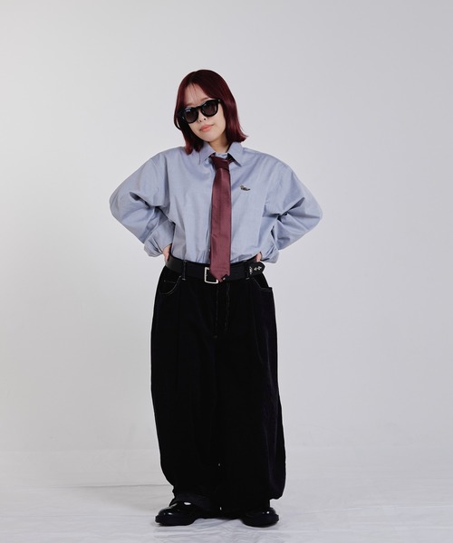 EFFECTEN（エフェクテン）の「【EFFECTEN】Camo duck shirts（シャツ/ブラウス・メンズ・ホワイト/ライトグレー・FREE）」の9枚目の写真