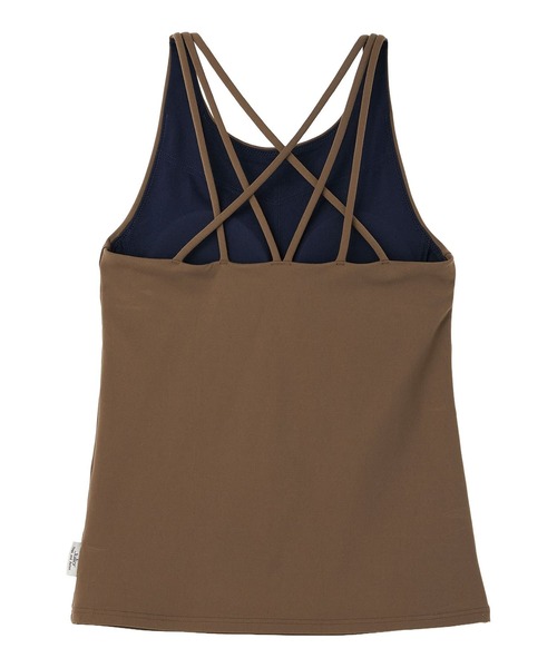 Julier Yoga and Relax(ジュリエヨガアンドリラックス)の「Julier (定番)プレミアムフローキャミソール(その他トップス・レディース・ブラウン/ブラック/ホワイト・1/0)」の15枚目の写真