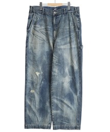 PORTER CLASSIC（ポータークラシック）の「Porter Classic / ポータークラシック：STEINBECK DENIM PAINTER PANTS VINTAGE CUSTOM：PC-005-2497-26SS[COR]（デニムパンツ）」