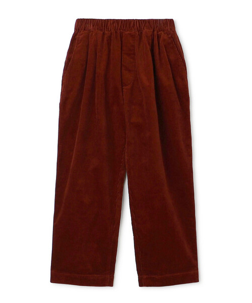 DANTON(ダントン)の「Women's Corduroy 2-Tuck Easy Pants(その他パンツ・レディース・ブルー/ブラウン/アイボリー/チャコール/レッド系その他・38/36)」の1枚目の写真