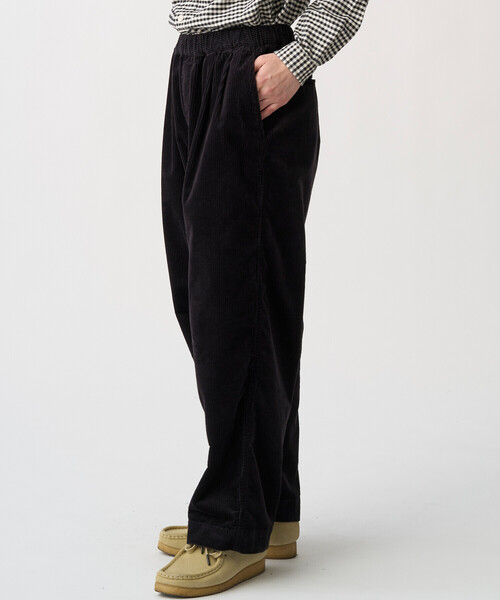 DANTON(ダントン)の「Women's Corduroy 2-Tuck Easy Pants(その他パンツ・レディース・ブルー/ブラウン/アイボリー/チャコール/レッド系その他・38/36)」の10枚目の写真