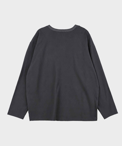 LIEU HOMME（リュウオム）の「LIEU HOMME／ヘンリーネックロングスリーブ（Tシャツ/カットソー・メンズ・アイボリー/チャコール/ブラック/ブルー・MEDIUM）」の20枚目の写真