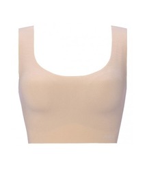 【無縫製綿混素材】スロギーゼロフィール カップ付きハーフトップ sloggi G028 N-Top