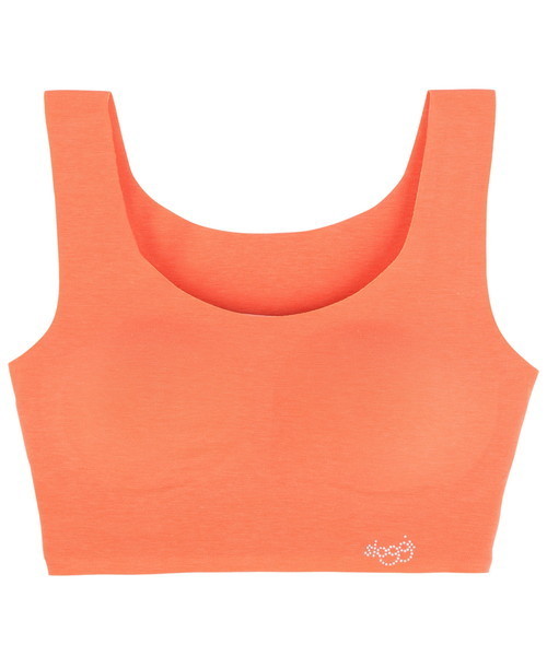 Sloggi（スロギー）の「【無縫製綿混素材】スロギーゼロフィール カップ付きハーフトップ sloggi G028 N-Top（ブラジャー・レディース・ブラック/グレイッシュベージュ/ベージュ/グリーン/ピンク/グレイッシュブルー/ローズ/ブルー/オレンジ/ライラック・L/S/M/LL）」の10枚目の写真