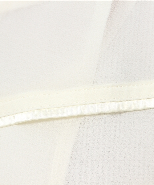 VENCEEXCHANGE(ヴァンスエクスチェンジ)の「シフォンMA-1 (MA-1・レディース・オフホワイト/ネイビー/ダークオリーブ・MEDIUM)」の6枚目の写真