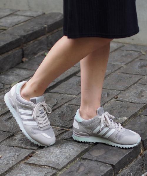 Another Edition(アナザーエディション)の「adidas Originals ZX700 for Another Edition 2016FW◆(スニーカー・レディース・ライトグレー・22.0cm/22.5cm/23.0cm/23.5cm/24.0cm/24.5cm/25.0cm)」の9枚目の写真