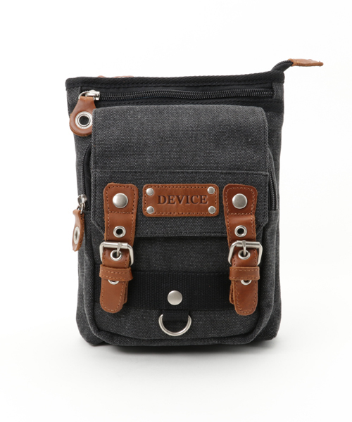 DEVICE（デバイス）の「DEVICE デバイス Access キャンバス ポーチ シザーケース ショルダーバッグ（ショルダーバッグ・メンズ・ブラック/カーキ/ブラウン/ベージュ・FREE）」の18枚目の写真