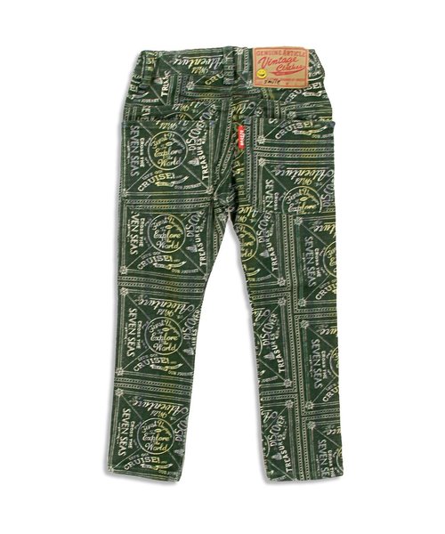 BREEZE（ブリーズ）の「ワークパンツ風スリムフィットパンツ(10分丈)（その他パンツ・キッズ・ネイビー/ダークグリーン/ワインレッド・140/110/130/120/90/80/100/95）」の10枚目の写真