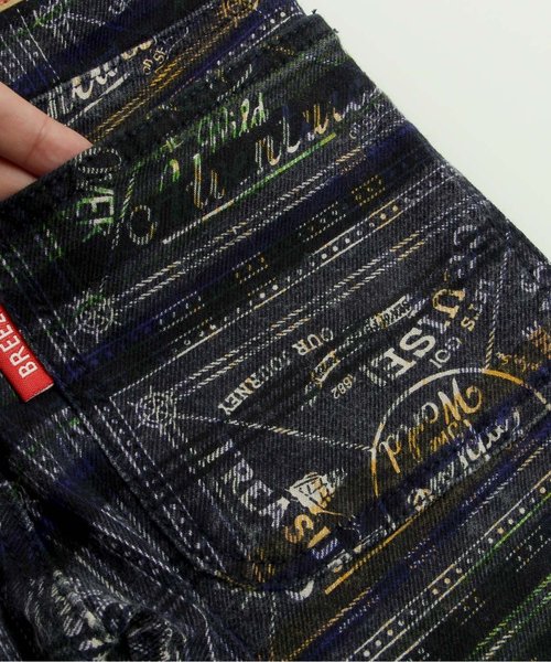 BREEZE（ブリーズ）の「ワークパンツ風スリムフィットパンツ(10分丈)（その他パンツ・キッズ・ネイビー/ダークグリーン/ワインレッド・140/110/130/120/90/80/100/95）」の15枚目の写真