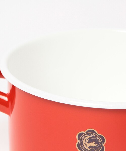 BEAMS JAPAN（ビームス　ジャパン）の「月兎印 / 琺瑯 キャセロール 19cm（鍋/フライパン・メンズ・ブラウン/レッド/オフホワイト/ブラック/ホワイト・ONE SIZE）」の21枚目の写真