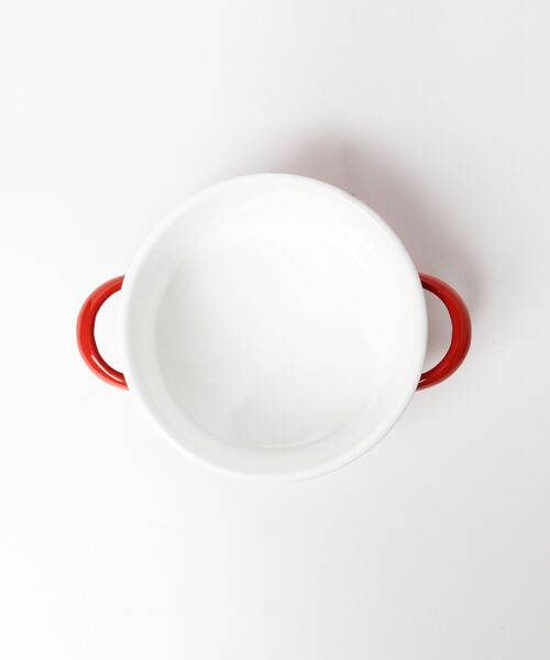 BEAMS JAPAN（ビームス　ジャパン）の「月兎印 / 琺瑯 キャセロール 19cm（鍋/フライパン・メンズ・ブラウン/レッド/オフホワイト/ブラック/ホワイト・ONE SIZE）」の20枚目の写真