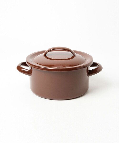 BEAMS JAPAN（ビームス　ジャパン）の「月兎印 / 琺瑯 キャセロール 19cm（鍋/フライパン・メンズ・ブラウン/レッド/オフホワイト/ブラック/ホワイト・ONE SIZE）」の17枚目の写真