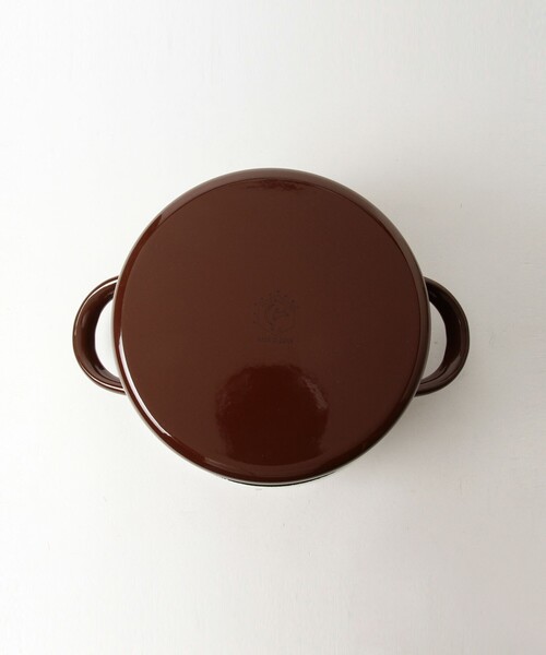 BEAMS JAPAN（ビームス　ジャパン）の「月兎印 / 琺瑯 キャセロール 19cm（鍋/フライパン・メンズ・ブラウン/レッド/オフホワイト/ブラック/ホワイト・ONE SIZE）」の13枚目の写真