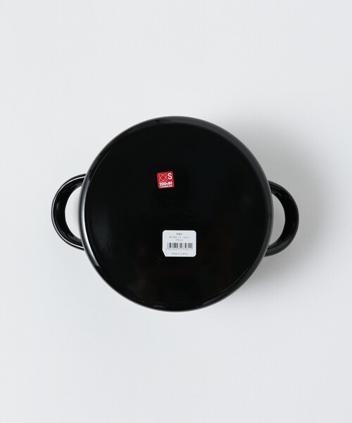 BEAMS JAPAN（ビームス　ジャパン）の「月兎印 / 琺瑯 キャセロール 19cm（鍋/フライパン・メンズ・ブラウン/レッド/オフホワイト/ブラック/ホワイト・ONE SIZE）」の8枚目の写真