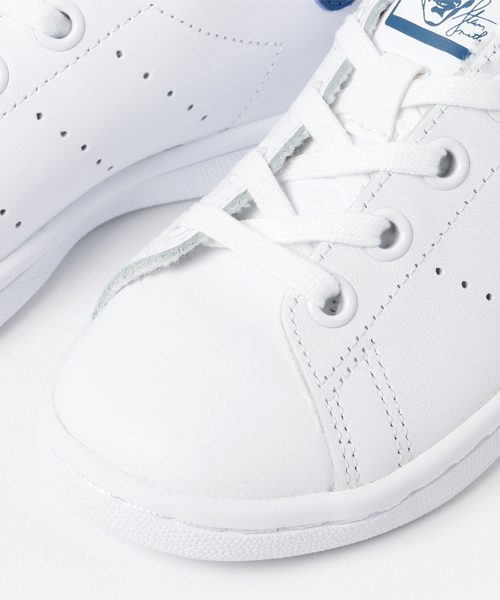 adidas Originals（アディダスオリジナルス）の「キッズ アディダス オリジナルス スタンスミス adidas STAN SMITH EL C BB0694（スニーカー・キッズ・ホワイト・19cm/20cm/17cm/18cm/21cm）」の5枚目の写真