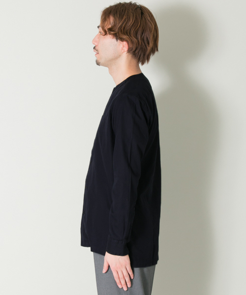 URBAN RESEARCH（アーバンリサーチ）の「UR スーピマカルゼノーカラーシャツ（シャツ/ブラウス・メンズ・ブルー系その他/カーキ・MEDIUM/LARGE）」の4枚目の写真