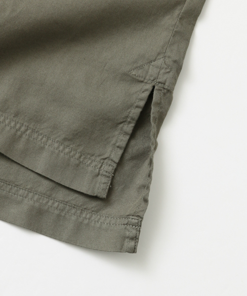 URBAN RESEARCH（アーバンリサーチ）の「UR スーピマカルゼノーカラーシャツ（シャツ/ブラウス・メンズ・ブルー系その他/カーキ・MEDIUM/LARGE）」の13枚目の写真