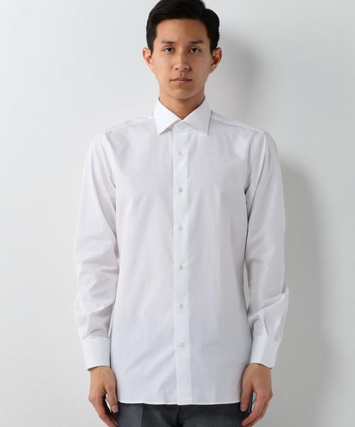 UNITED ARROWS（ユナイテッドアローズ）の「UDET ポプリンセミワイド シャツ（シャツ/ブラウス・メンズ・ホワイト・41cm/38cm/42cm/39cm/37cm/40cm/36cm/43cm）」の3枚目の写真