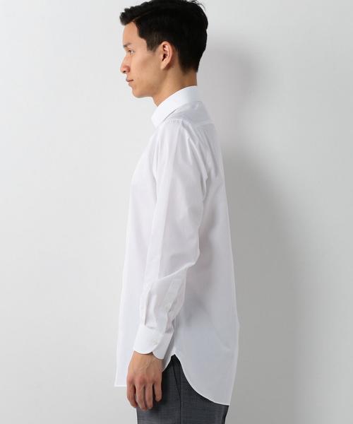 UNITED ARROWS（ユナイテッドアローズ）の「UDET ポプリンセミワイド シャツ（シャツ/ブラウス・メンズ・ホワイト・41cm/38cm/42cm/39cm/37cm/40cm/36cm/43cm）」の4枚目の写真