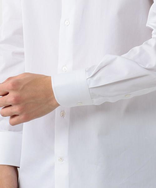 UNITED ARROWS（ユナイテッドアローズ）の「UDET ポプリンセミワイド シャツ（シャツ/ブラウス・メンズ・ホワイト・41cm/38cm/42cm/39cm/37cm/40cm/36cm/43cm）」の6枚目の写真