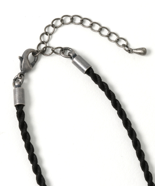 Orobianco（オロビアンコ）の「【Orobianco】 オロビアンコ メンズ チョーカーネックレス（チョーカー・メンズ・ワインレッド/ブラック・FREE）」の5枚目の写真