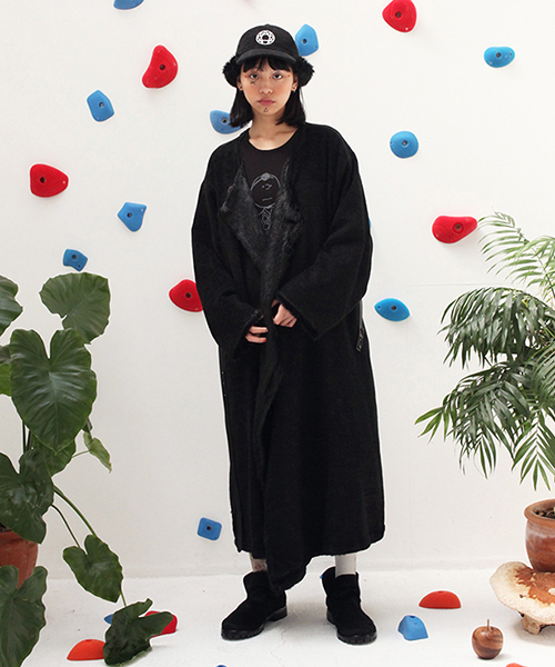 STOF マウンテン防寒キャップ BLACK STOF（ストフ）の「マウンテン防寒キャップ（キャップ）」 - WEAR