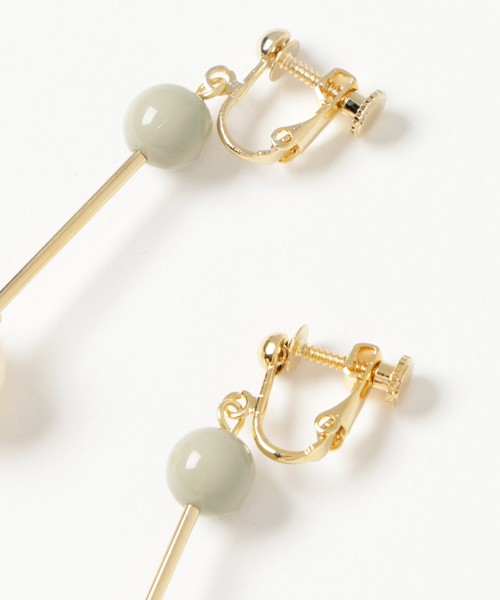 TONE SELECT GOODS(トーンセレクトグッズ)の「【Kodemari】beads mix12 イヤリング(イヤリング・レディース・その他・FREE)」の2枚目の写真