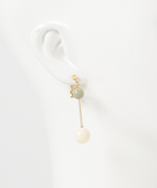 TONE SELECT GOODS(トーンセレクトグッズ)の「【Kodemari】beads mix12 イヤリング(イヤリング・レディース・その他・FREE)」の3枚目の写真