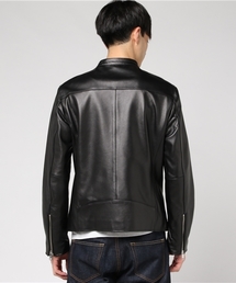 【BLACKLABEL CRESTBRIDGE】シープレザー シングルライダース セール】 シープレザーシングルライダース （その他アウター