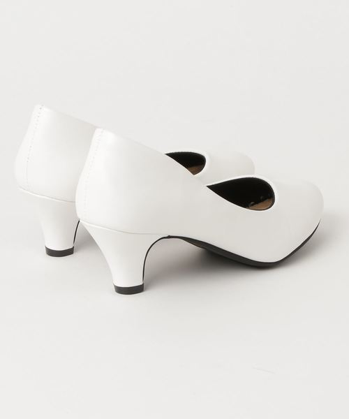 KOBE LETTUCE（コウベレタス）の「足が求めていた、理想のフィッティングパンプス！クッション入りラウンドトゥ5cmヒールパンプス/走れる/痛くない/レディースシューズ[I1400]/神戸レタス（パンプス・レディース・ピンク/ブラック/ライトベージュ/キャメル/ゴールド/グレー/ライトグレー/ワイン/ブラック系その他/ブラウン/レッド/ホワイト・L/S/LL/M/XL/3L）」の15枚目の写真