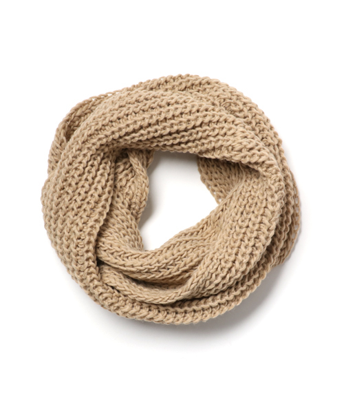 TOOLS PHILOSOPHY（ツールズフィロソフィー）の「【TOOLS PHILOSOPHY】ソリッドスヌード（ネックウォーマー/スヌード・メンズ・ブラック/ベージュ/ネイビー/グレー/レッド・FREE）」の15枚目の写真