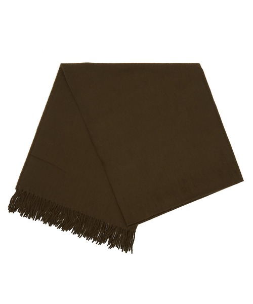 an meets zakka(アンミツザッカ)の「an meets zakka バリエーション大判ファー混マフラー(78cm×200cm)(マフラー・レディース・レッド系1/アイボリー系1/ブラック系1/ブラック系2/グリーン系1/ネイビー系1/ブラック/ホワイト/ベージュ/グレー/ブラウン/レッド/ボルドー/ネイビー・ONESIZE)」の7枚目の写真