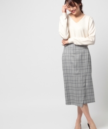 BLISS POINT | ストレッチアシメタイトスカート / 780687(スカート)