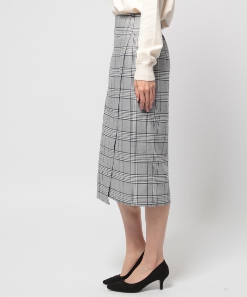 BLISS POINT（ブリスポイント）の「ストレッチアシメタイトスカート / 780687（スカート・レディース・その他2/その他1/ブラック/ライトグレー・LARGE/MEDIUM）」の20枚目の写真