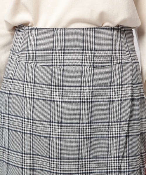 BLISS POINT（ブリスポイント）の「ストレッチアシメタイトスカート / 780687（スカート・レディース・その他2/その他1/ブラック/ライトグレー・LARGE/MEDIUM）」の11枚目の写真