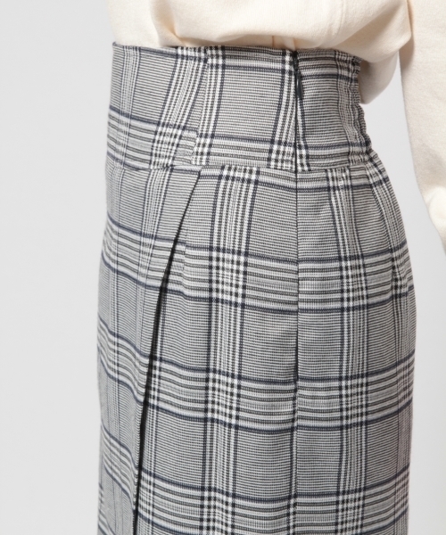 BLISS POINT（ブリスポイント）の「ストレッチアシメタイトスカート / 780687（スカート・レディース・その他2/その他1/ブラック/ライトグレー・LARGE/MEDIUM）」の9枚目の写真