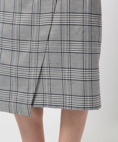 BLISS POINT（ブリスポイント）の「ストレッチアシメタイトスカート / 780687（スカート・レディース・その他2/その他1/ブラック/ライトグレー・LARGE/MEDIUM）」の15枚目の写真