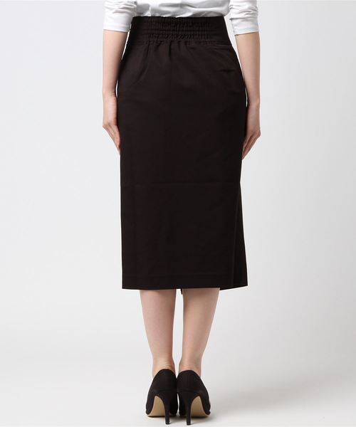 BLISS POINT（ブリスポイント）の「ストレッチアシメタイトスカート / 780687（スカート・レディース・その他2/その他1/ブラック/ライトグレー・LARGE/MEDIUM）」の6枚目の写真