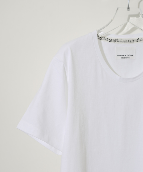 NUMBER (N)INE(ナンバーナイン)の「【NUMBER (N)INE】別注プレミアムコットンUネックTシャツ(Tシャツ/カットソー・メンズ・ホワイト/ブラック/ネイビー/トップグレー/ライトイエロー・1/2/3)」の19枚目の写真