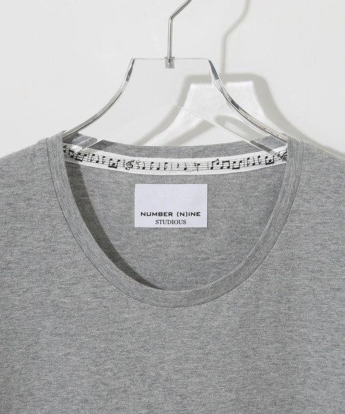 NUMBER (N)INE(ナンバーナイン)の「【NUMBER (N)INE】別注プレミアムコットンUネックTシャツ(Tシャツ/カットソー・メンズ・ホワイト/ブラック/ネイビー/トップグレー/ライトイエロー・1/2/3)」の15枚目の写真