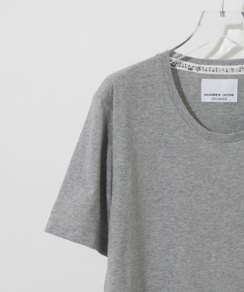 NUMBER (N)INE(ナンバーナイン)の「【NUMBER (N)INE】別注プレミアムコットンUネックTシャツ(Tシャツ/カットソー・メンズ・ホワイト/ブラック/ネイビー/トップグレー/ライトイエロー・1/2/3)」の20枚目の写真