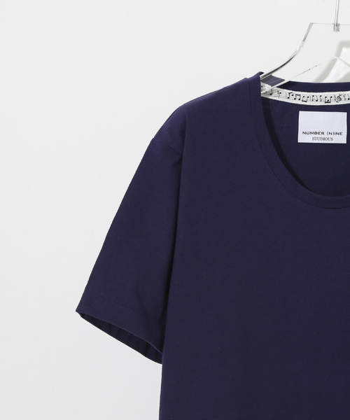 NUMBER (N)INE(ナンバーナイン)の「【NUMBER (N)INE】別注プレミアムコットンUネックTシャツ(Tシャツ/カットソー・メンズ・ホワイト/ブラック/ネイビー/トップグレー/ライトイエロー・1/2/3)」の18枚目の写真