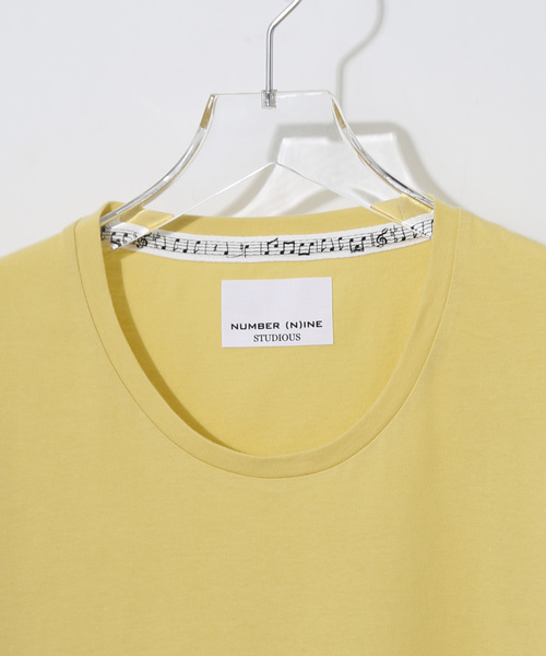 NUMBER (N)INE(ナンバーナイン)の「【NUMBER (N)INE】別注プレミアムコットンUネックTシャツ(Tシャツ/カットソー・メンズ・ホワイト/ブラック/ネイビー/トップグレー/ライトイエロー・1/2/3)」の16枚目の写真